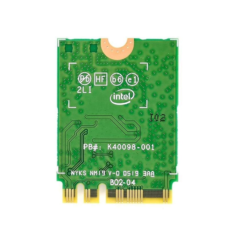 HighZer0 Electronics Dual Band Wireless Card for Intel AX200 WiFi 6 Adapter 2.4GHz 574Mbps/5GHz 2.4Gbps 802.11AX Network Card Supports Bluetooth 5.0 Wireless Network Adapter - Image 2